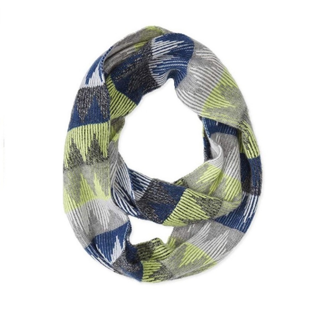 Never2Late Women's Cashmere Zig Zag Loop